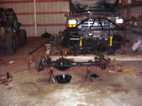 1992 Ford Bronco - bought this! 1978 K30 D60 front. is a dually, missing one rotor/caliper