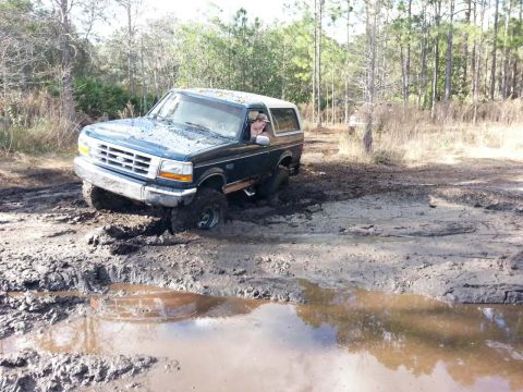 1994 Ford Bronco - stuck