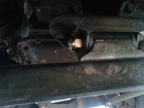 1996 Ford Bronco - Autofab poly transmission mount. abit costy but definatly worth it and work great with JBG poly motor mounts