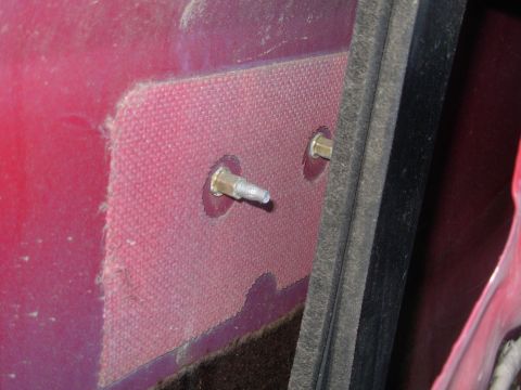 1983 Ford Bronco - Doors built with Hi-Low-Mount breakaway mirrors have a bonded reinforcement around the [url=https://www.clipsandfasteners.com/Ford-Quarter-…