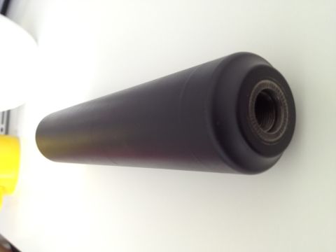 2013 Ford Mustang - This is a black shift knob with a threaded insert for attachment.