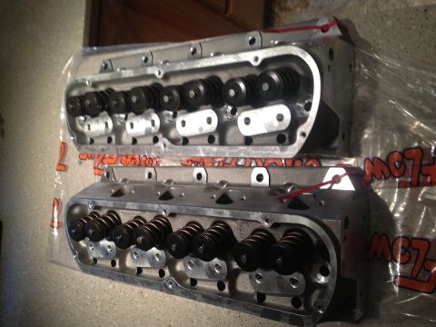 1965 Ford Mustang - 65 Mustang Trick Flow twisted wedge 170 heads, 58cc