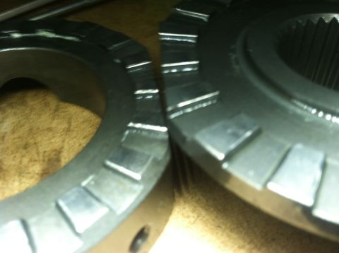 1985 Toyota Pickup/SR5 - Two metal components with interlocking teeth are shown in detail.