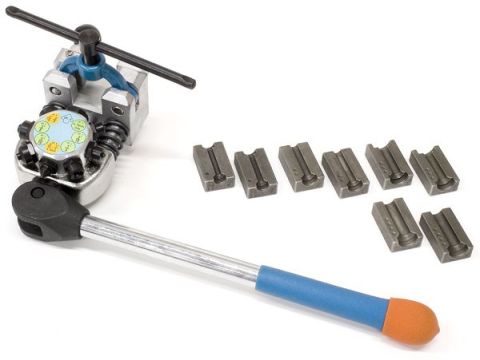 1979 Ford Ranchero - A flaring tool kit with various dies is shown against a white background.