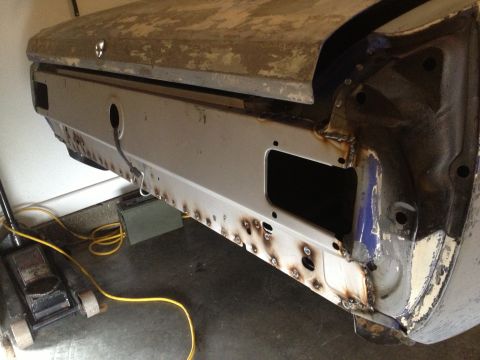 1965 Ford Mustang - 65 Mustang dynacorn tail light panel