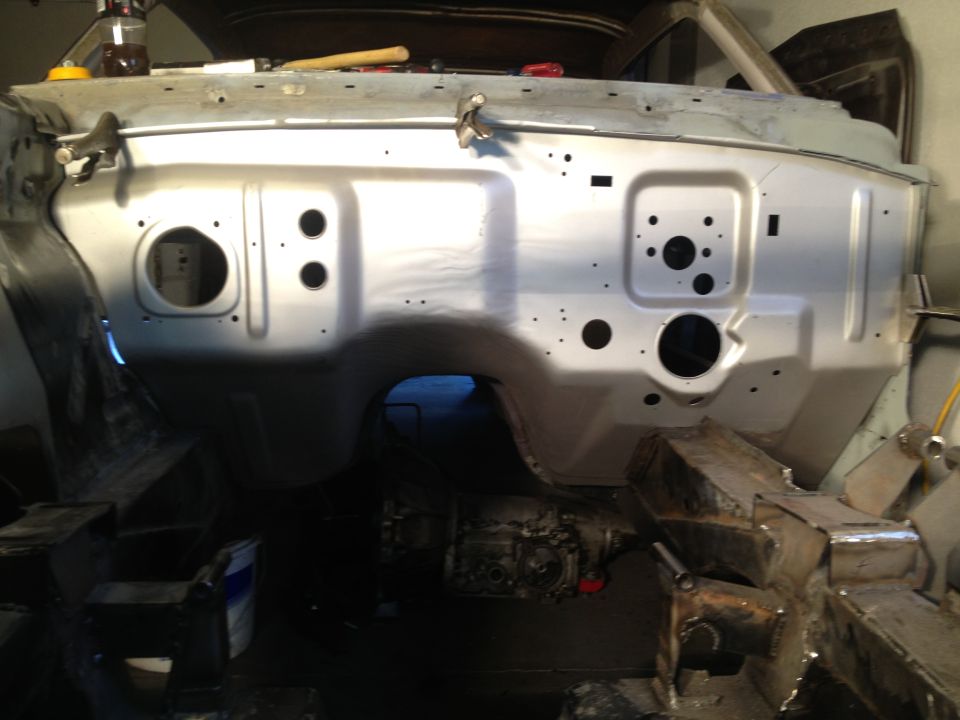 65 Mustang Dynacorn Firewall