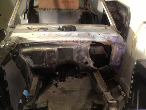 1965 Ford Mustang - 65 Mustang starting to cut out old firewall