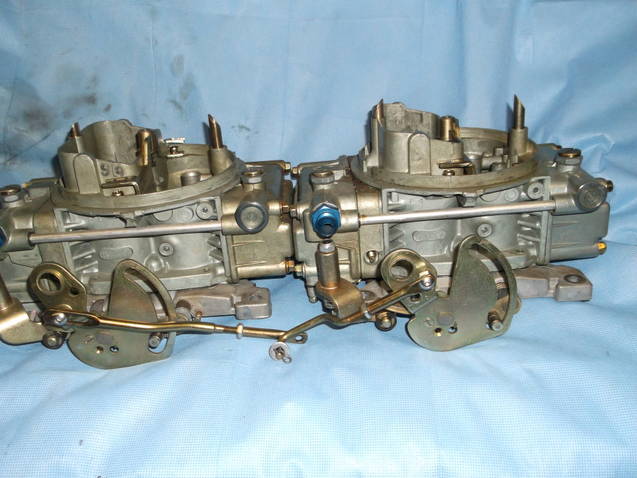 two carburetors side by side