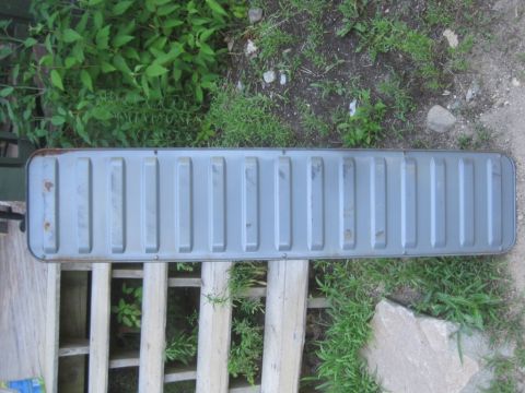 1993 Ford Bronco - Gray tailgate panel with vertical ribs, likely for an older SUV or truck.