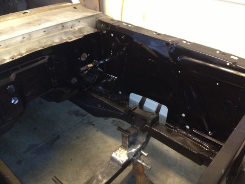 1965 Ford Mustang - 65 Mustang dynacorn firewall painted