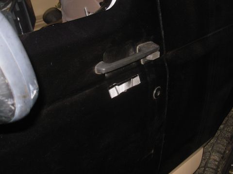 1983 Ford Bronco - I carefully cut & shaped the hole with a 4.5" grinder and Dremel.