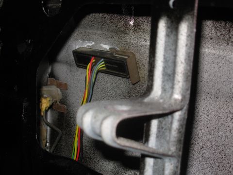 1983 Ford Bronco - After painting the cut edges & allowing it to dry, I installed the pad just as it was designed to be, with a thin film of silicone grease o…