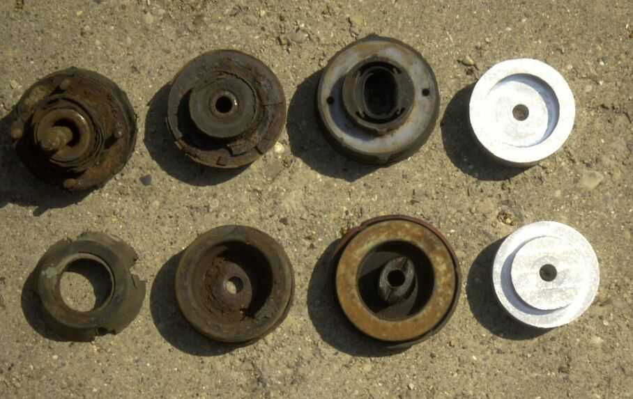 All the different subframe bushings, all are interchangable for all Taurus.