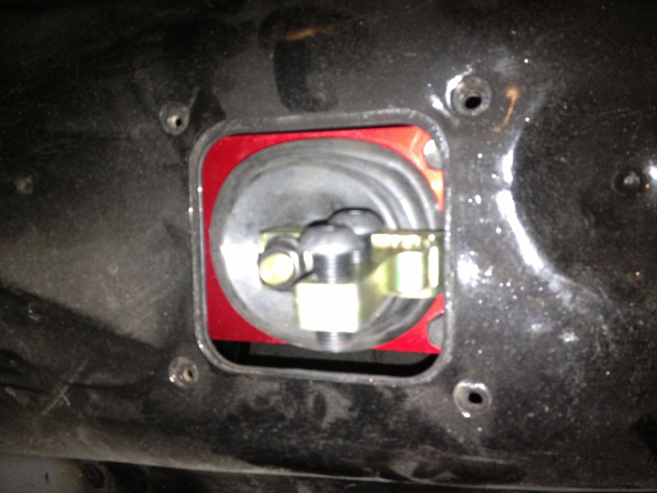 65 Mustang modern driveline shifter