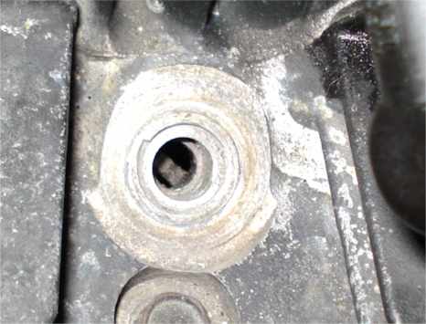 2008 Ford Crown Victoria - A detailed view of a mechanical part, showing its intricate design and material texture.