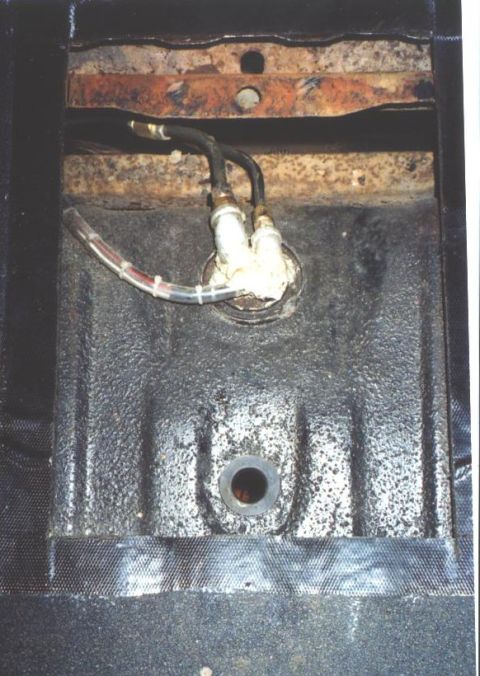 1980 Ford Bronco - Remove the tiny 1/16" rollover valve