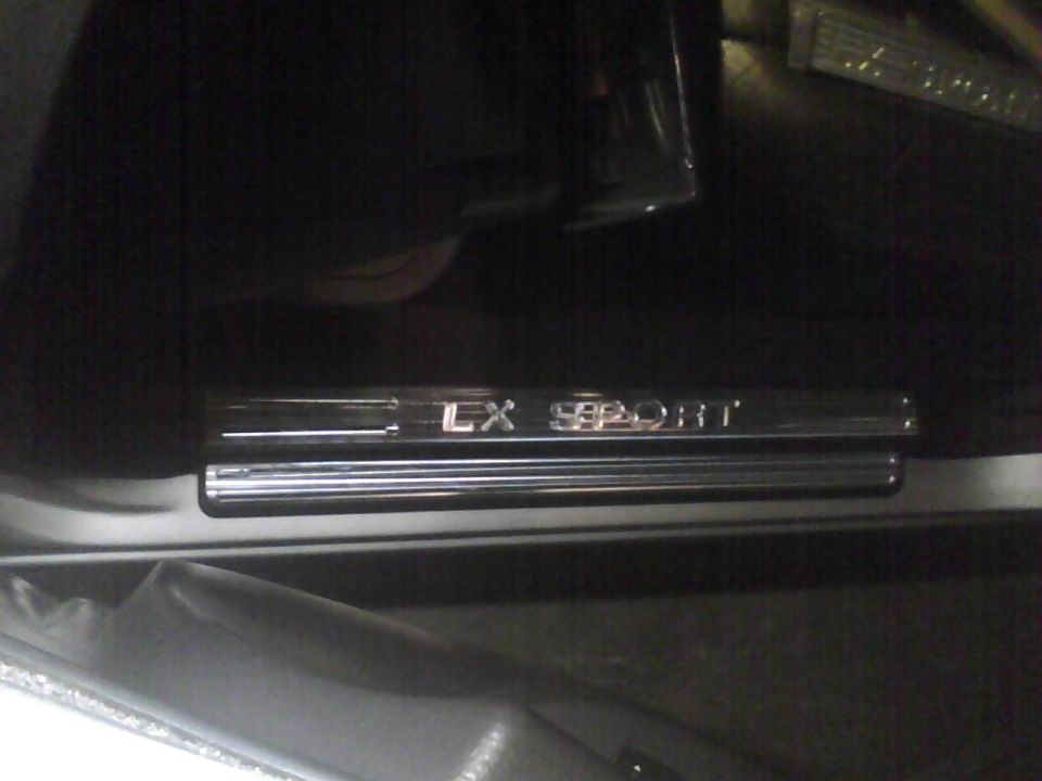 Chrome LX SPORT door sill plate