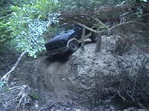 1983 Ford Bronco - This was a river crossing for 4-wheelers, but we took a Land Rover Discovery, 2 Jeeps, and my Bronco through it.