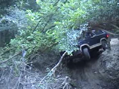 1983 Ford Bronco - There's about 5' of air between that tire & the ground.