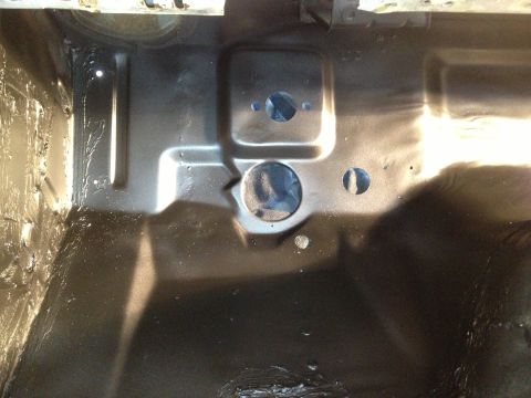 1965 Ford Mustang - 65 Mustang inner firewall seam seal/paint