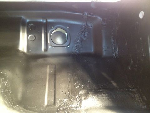 1965 Ford Mustang - 65 Mustang inner firewall seam seal/paint