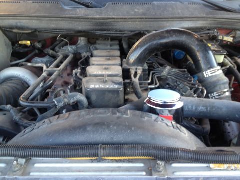 1997 Dodge 2500 - 1997 12v Cummins w/ 1 1/2" clamp on breather fitted on oil fill tube