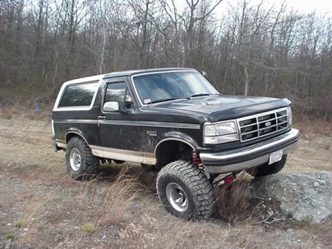 1993 Ford Bronco - passenger side