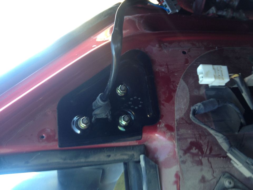 97 Dodge 2500 inner tow mirror bracket