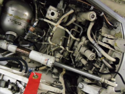 1989 Ford Bronco - Detailed view of intricate mechanical components, possibly from an aircraft or industrial equipment.