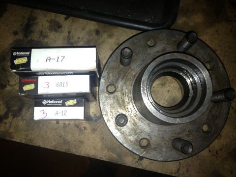 1965 Ford Mustang - 65 Mustang MII Hub bearings and seals