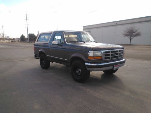 1992 Ford Bronco - Before Sanding, Priming, & Painting