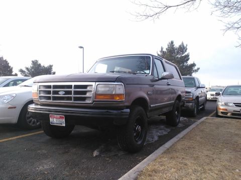 1992 Ford Bronco - Front Bumper Done.