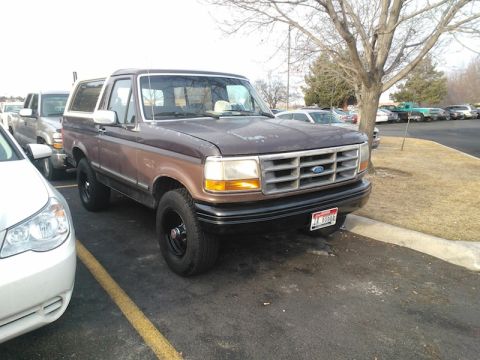 1992 Ford Bronco - Front Bumper Done.
