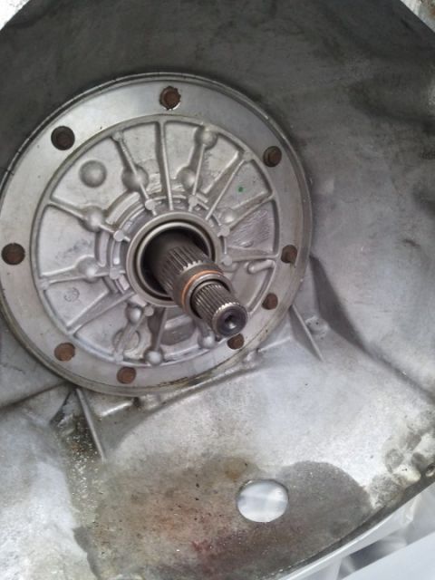 1994 Ford Bronco - Automatic transmission oil pump assembly shown in detail.