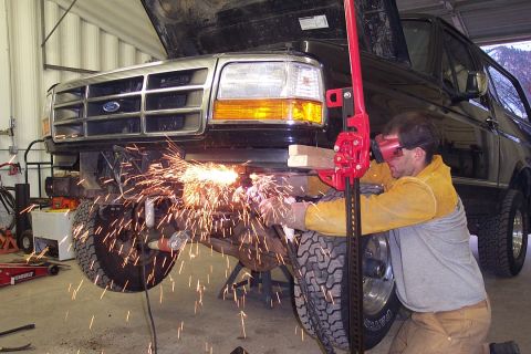 1996 Ford Bronco - This is Keith using his favorite toy (Or at least one of them)