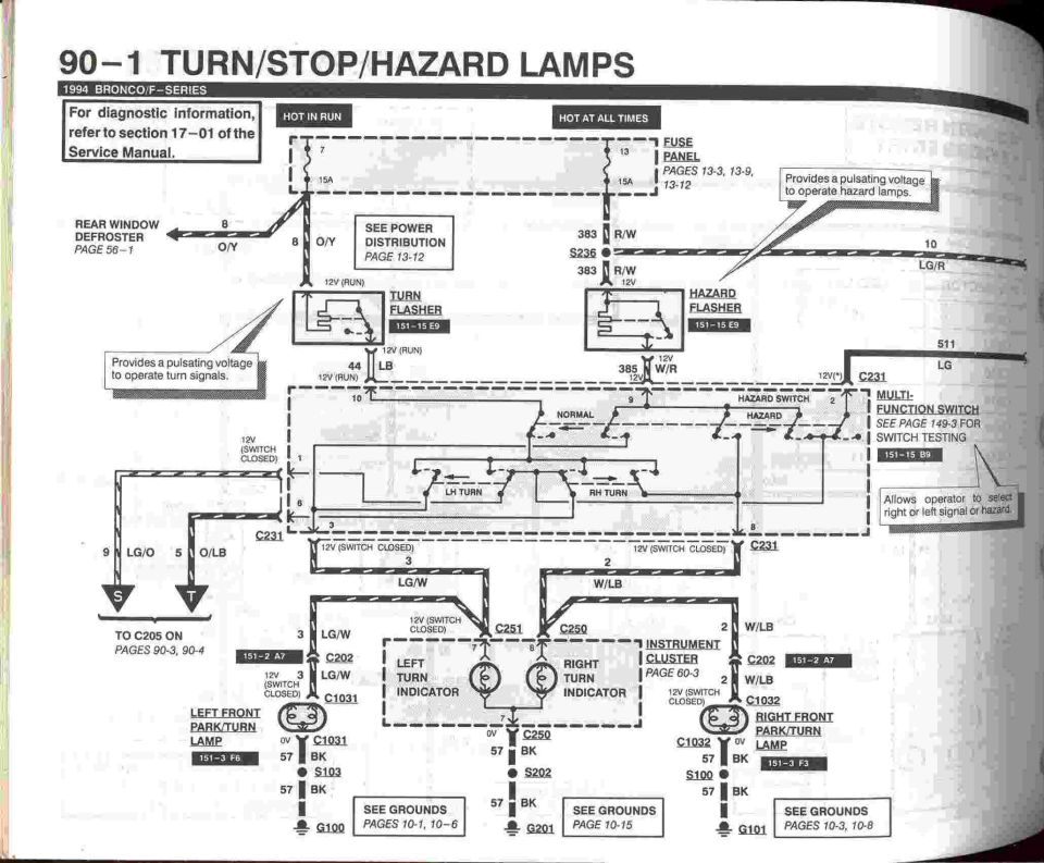 Turn/Stop/Hazard Lamps - 1