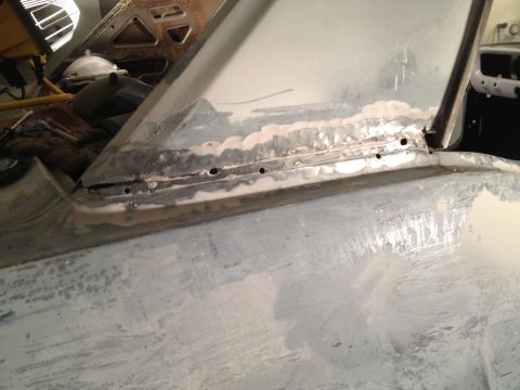 1965 Ford Mustang - 65 Mustang how not to replace a quarter panel