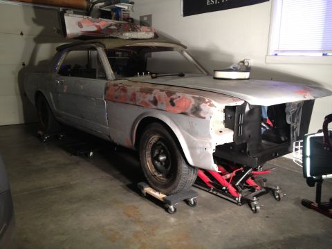 1965 Ford Mustang - 65 Mustang PS back together