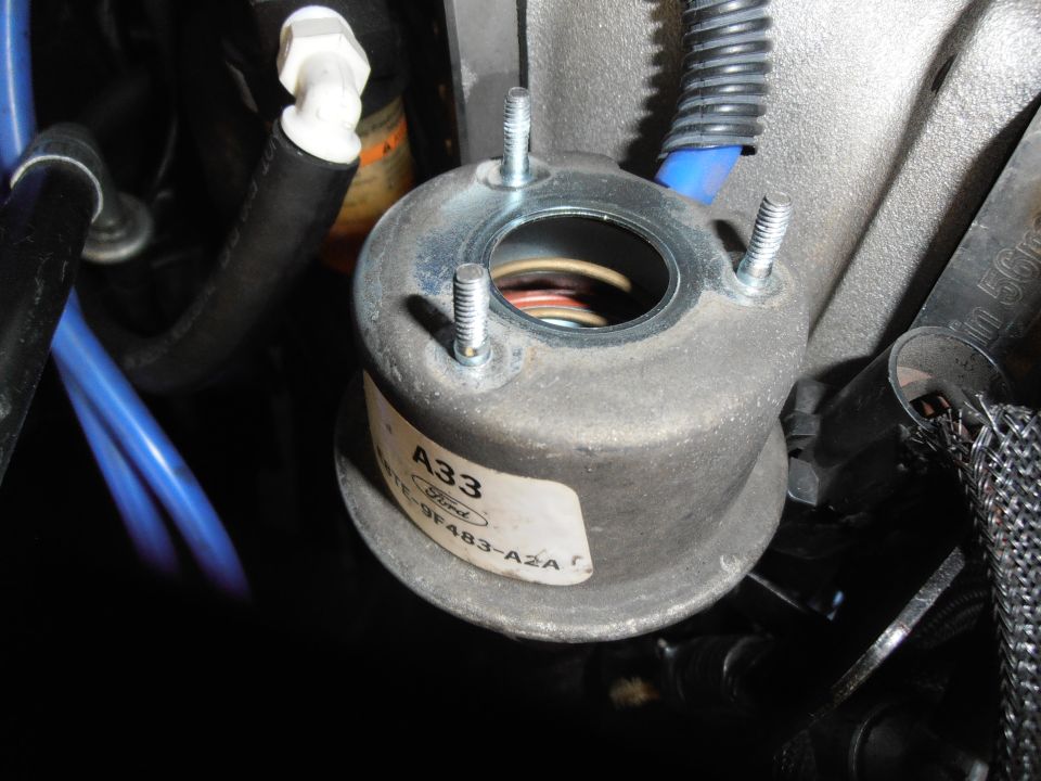 Ford EVP sensor assembly with label A33 and part number F5TE-9F483-A2A