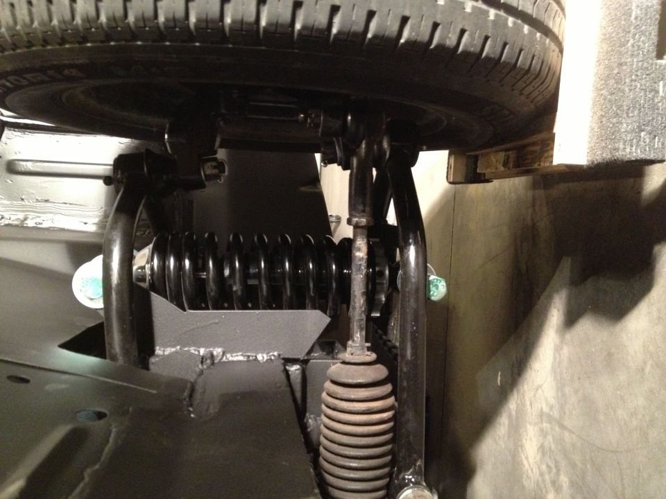 65 Mustang DS coil overs done