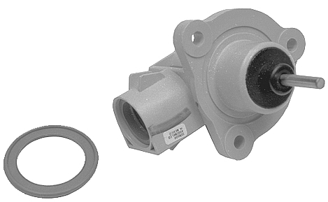 1990 Ford Bronco - EVP sensor with gasket, part number visible on sticker.