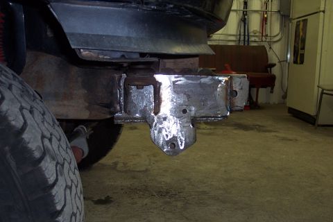 1996 Ford Bronco - Completed front end.