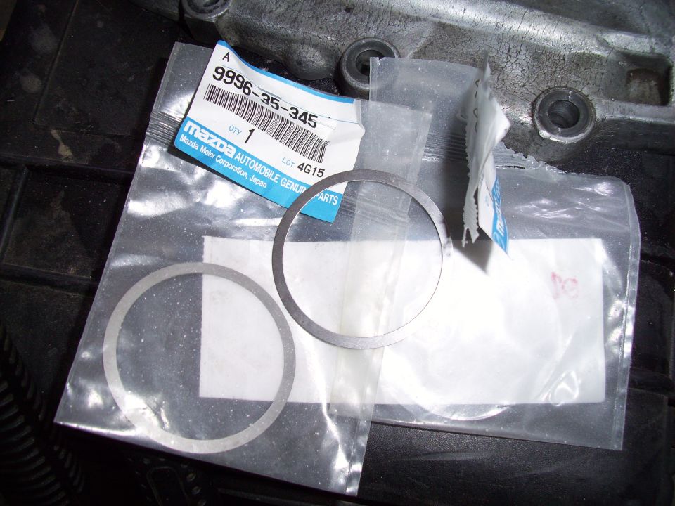 Mazda engine gasket set with part number 9996-35-345