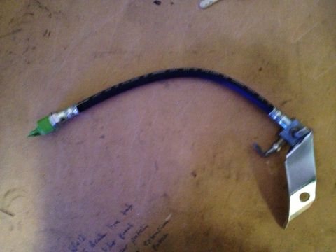 1965 Ford Mustang - 65 Mustang using 67 dual exhaust rear brake hose