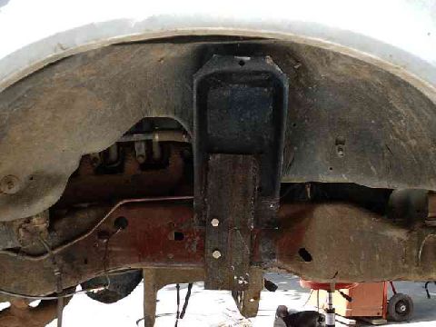 1995 Ford Bronco - Had to add a little 1/4" bar to the bucket to support it from giving out under pressure