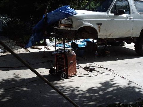 1995 Ford Bronco - last pic before the conversion