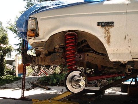 1995 Ford Bronco - There it is, just hangin out