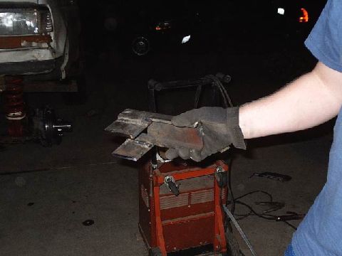 1995 Ford Bronco - The trac arm mount