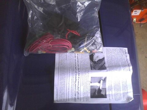 2003 Ford Crown Victoria - Instructions detail how to upgrade a clutch fan to a more fuel-efficient electric fan, part # 52100.