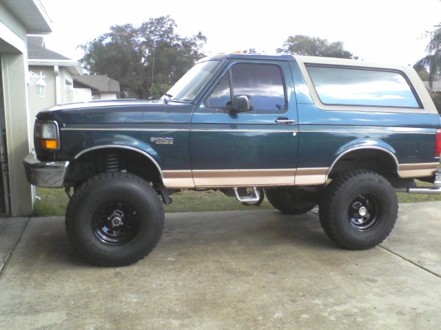 bronco black rims
